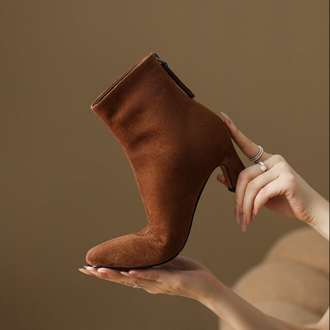 Riselia Genuine Suede Boots