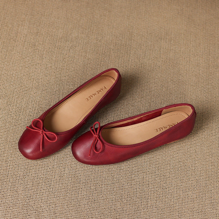 Talla Genuine Leather Flats