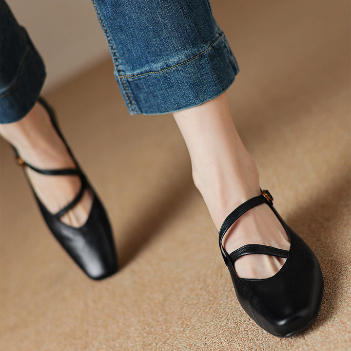 Ossa Genuine Leather Heels
