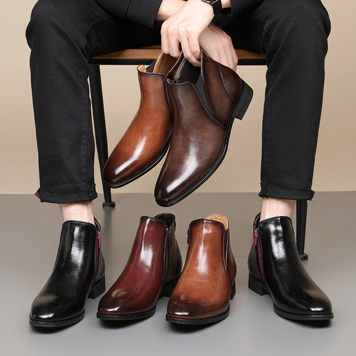 Bravello Genuine Leather Boots
