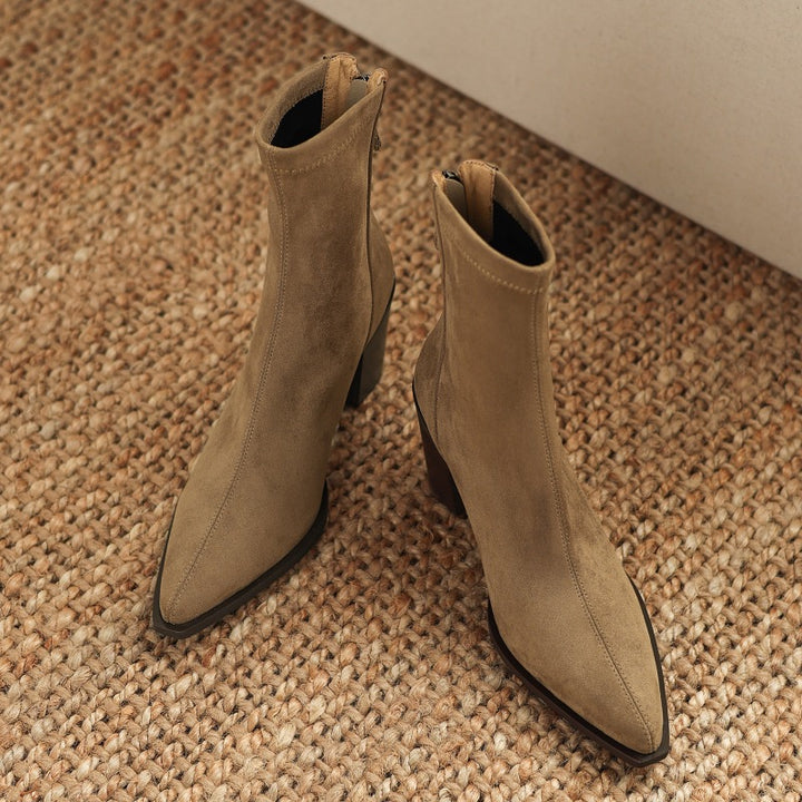 Sarli Genuine Suede Boots
