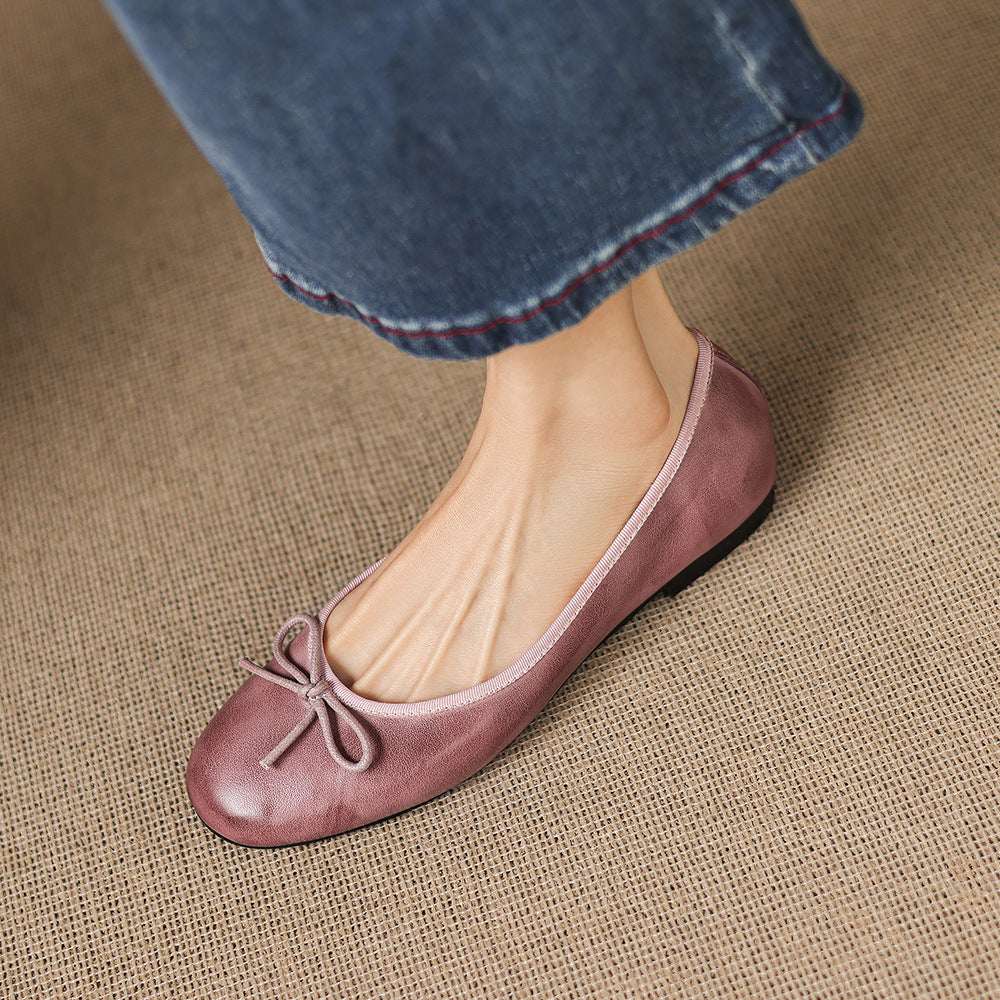Talla Genuine Leather Flats