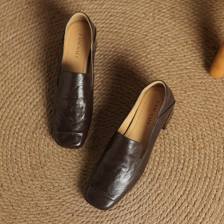 Alis Genuine Leather Loafers