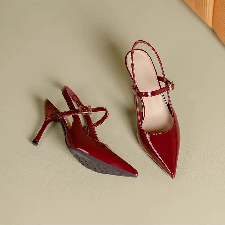 Narella Leather Heels