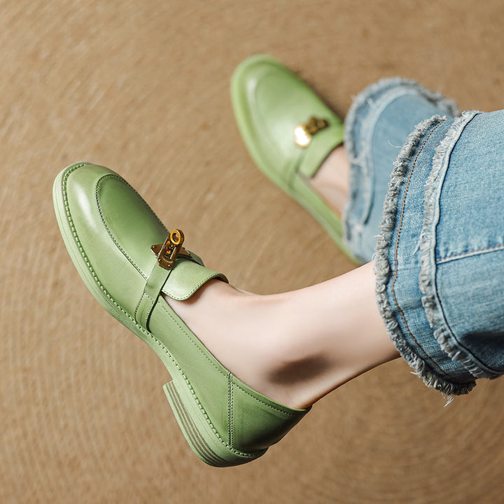 Lena Genuine Leather Loafers