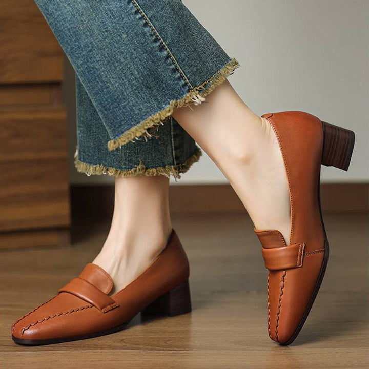 Avenelle Genuine Leather Loafers