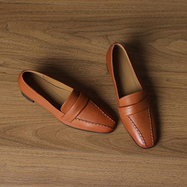 Avenelle Genuine Leather Loafers