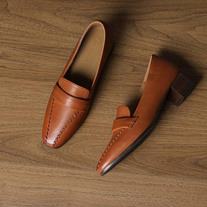 Avenelle Genuine Leather Loafers