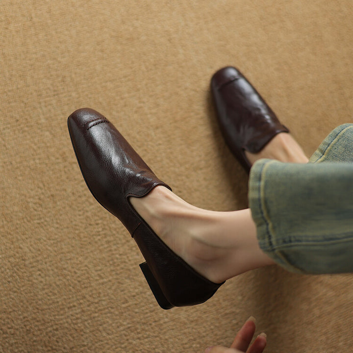 Alana Genuine Leather Loafers