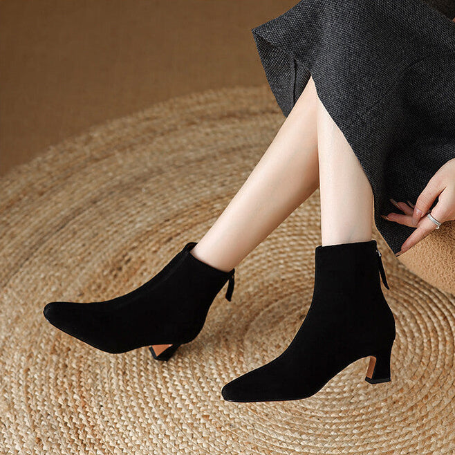 Riselia Genuine Suede Boots