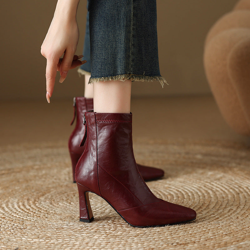 Orlina Genuine Leather Boots