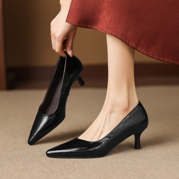 Verona Genuine Leather Heels