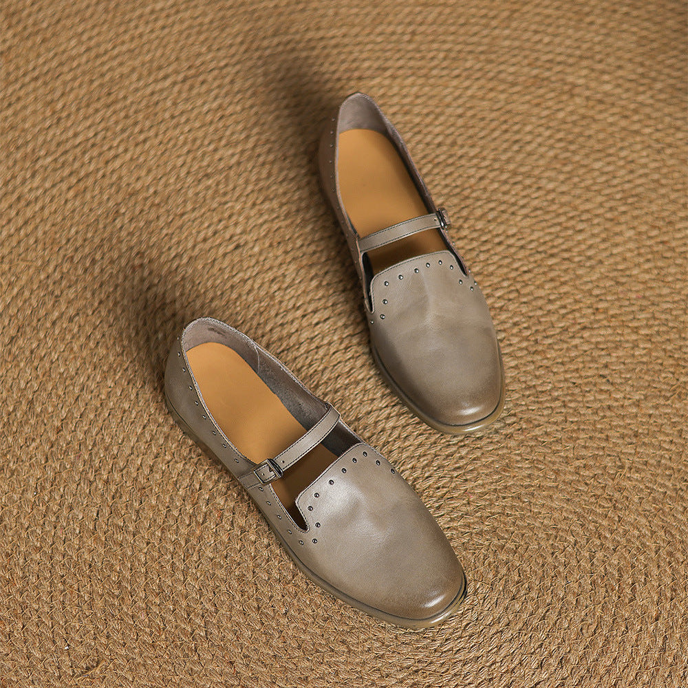 Oraya Genuine Leather Loafers