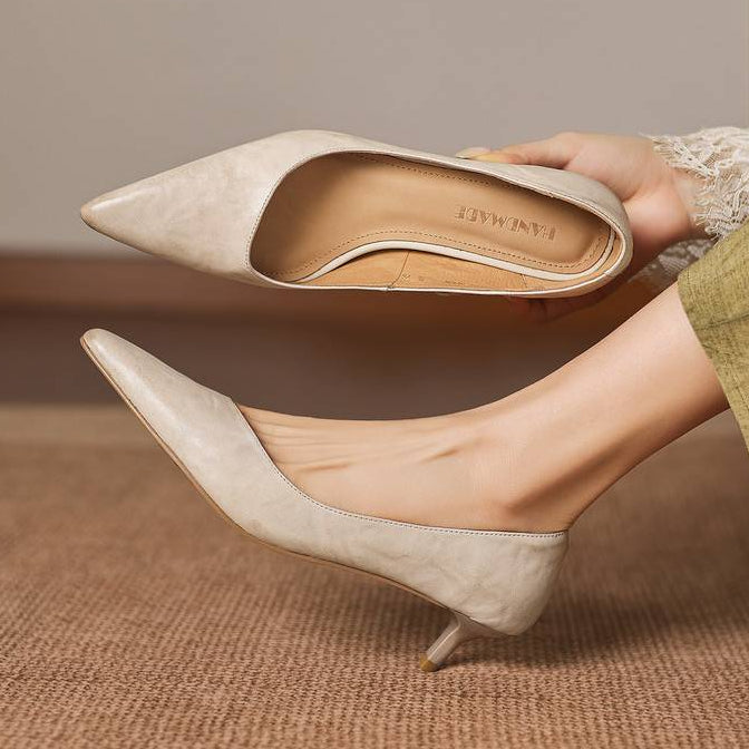Riva Genuine Leather Heels