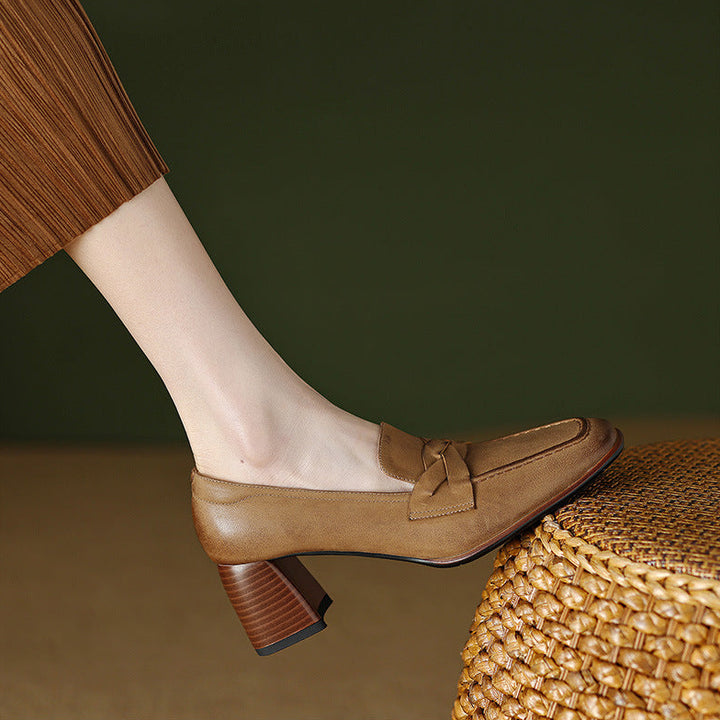 Valenne Genuine Leather Heels