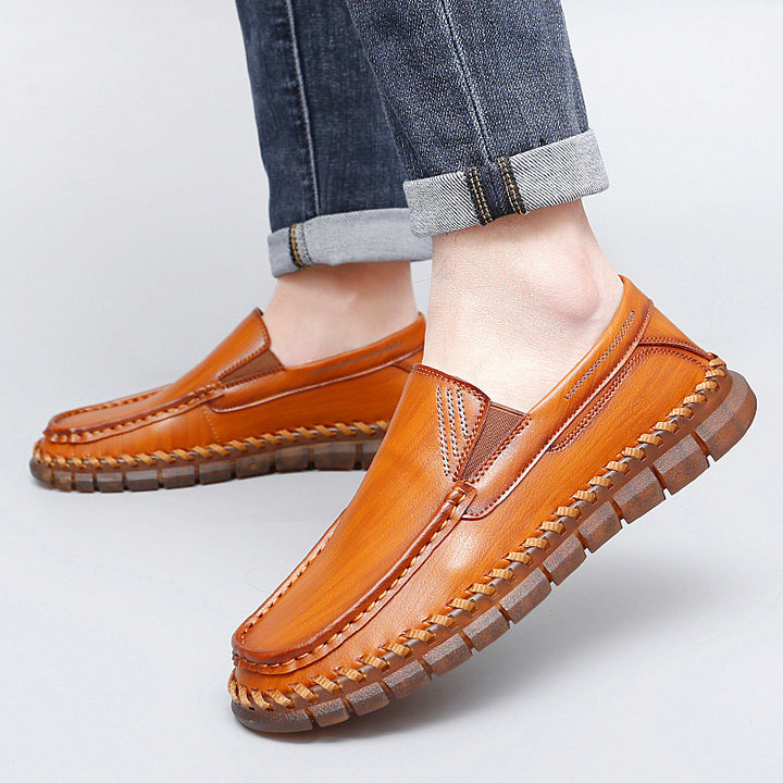 Moretti Genuine Leather Loafers