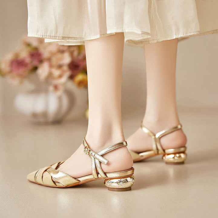 Rielle Genuine Leather Flats