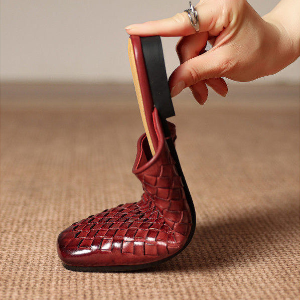 Varelina Genuine Leather Mules