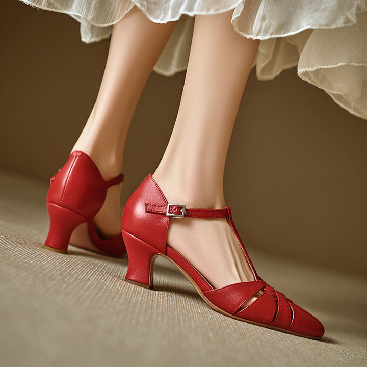 Romira Genuine Leather Heels