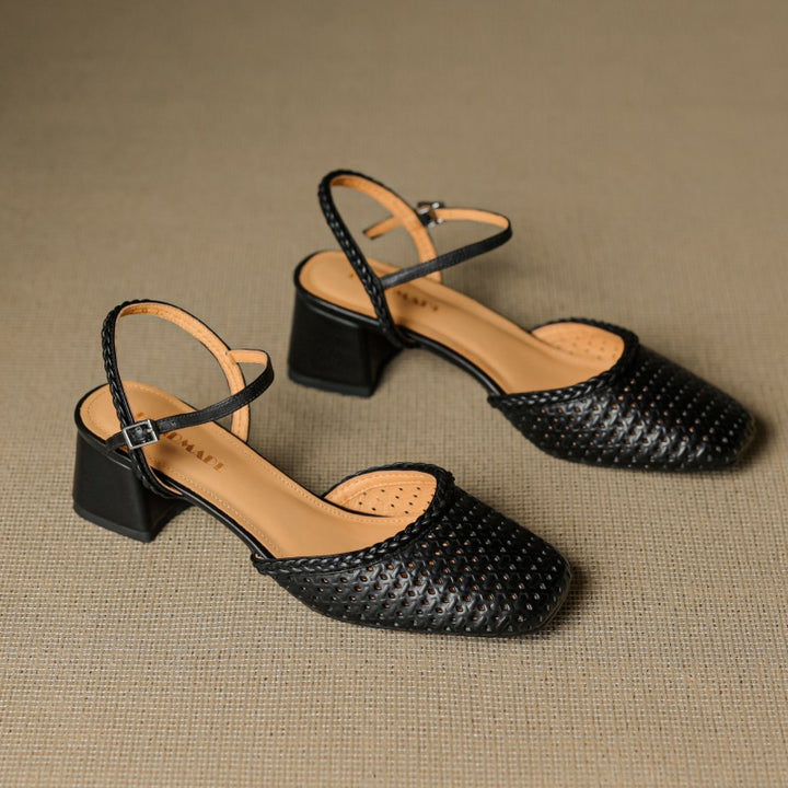 Orelia Genuine Leather Heels