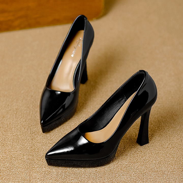 Vela Genuine Leather Heels
