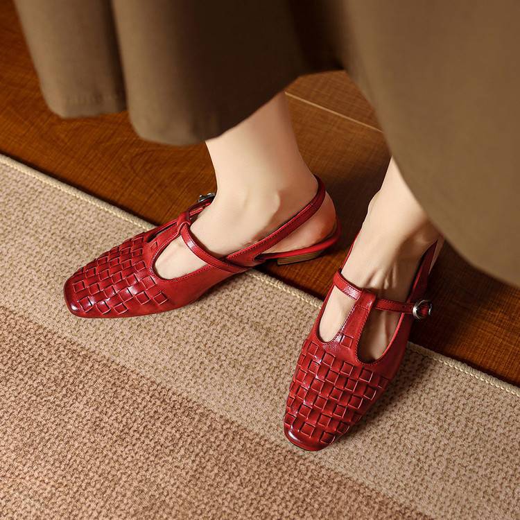 Lietta Genuine Leather Heels