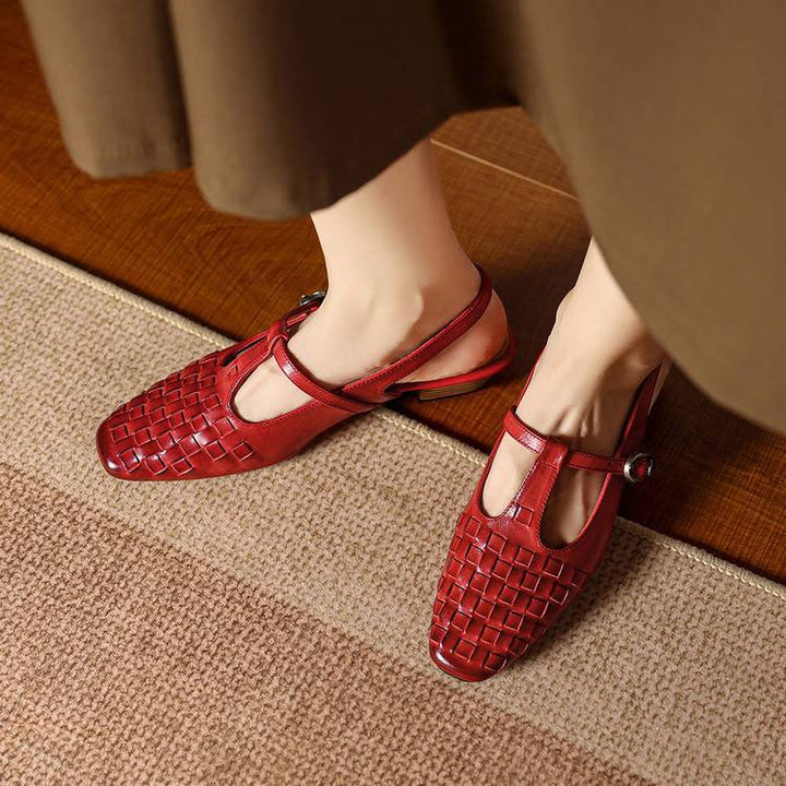 Lietta Genuine Leather Heels