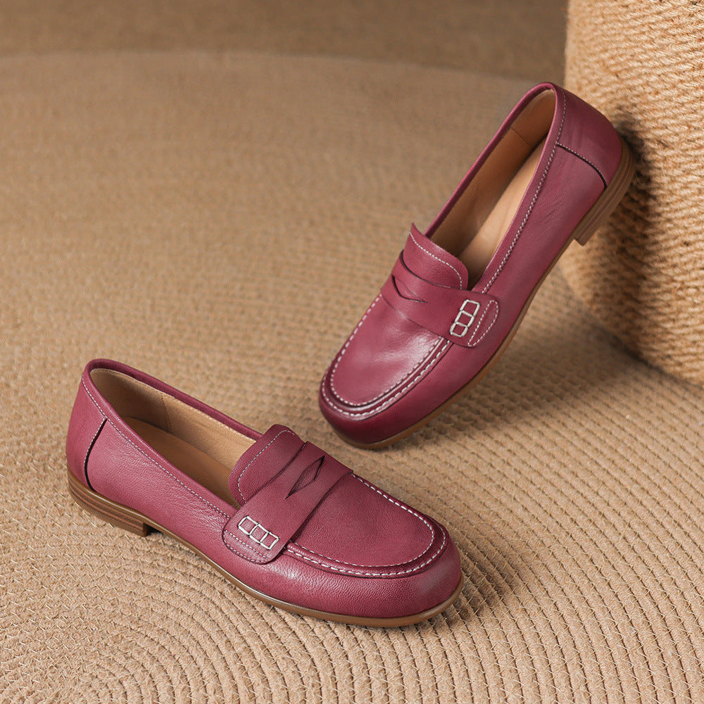 Ruvia Genuine Leather Loafers