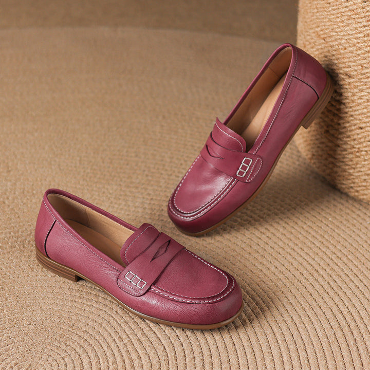 Ruvia Genuine Leather Loafers