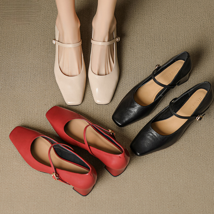 Lévana Genuine Leather Heels