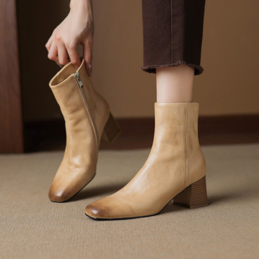 Eloise Genuine Leather Boots