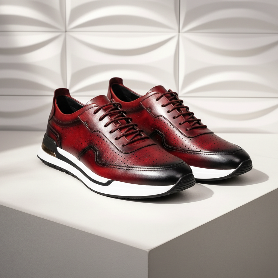 Valencia Leather Sneakers