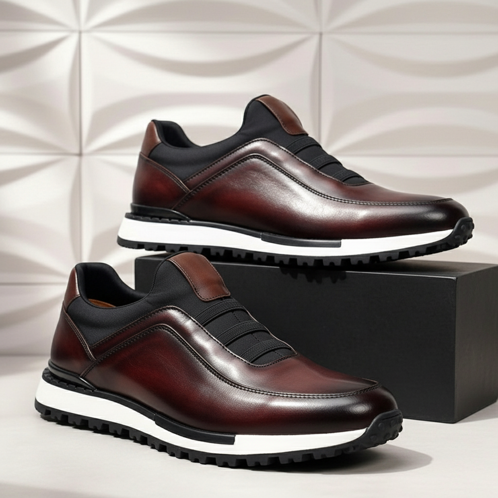 Verano Cowhide Leather Sneakers