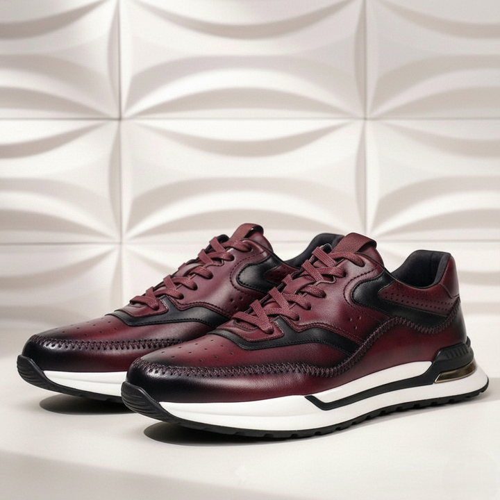 Castello Cowhide Leather Sneakers