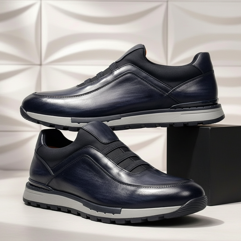 Verano Cowhide Leather Sneakers