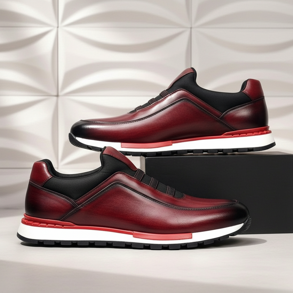 Verano Cowhide Leather Sneakers