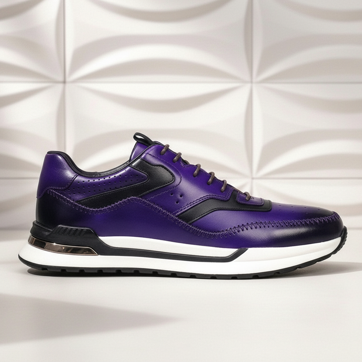 Castello Cowhide Leather Sneakers