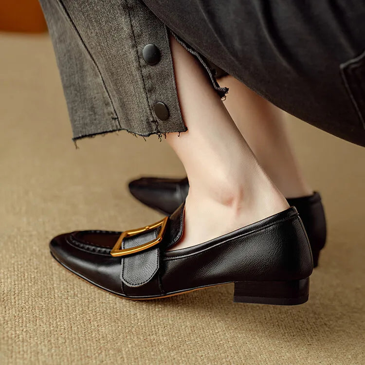 Lara Genuine Leather Loafers
