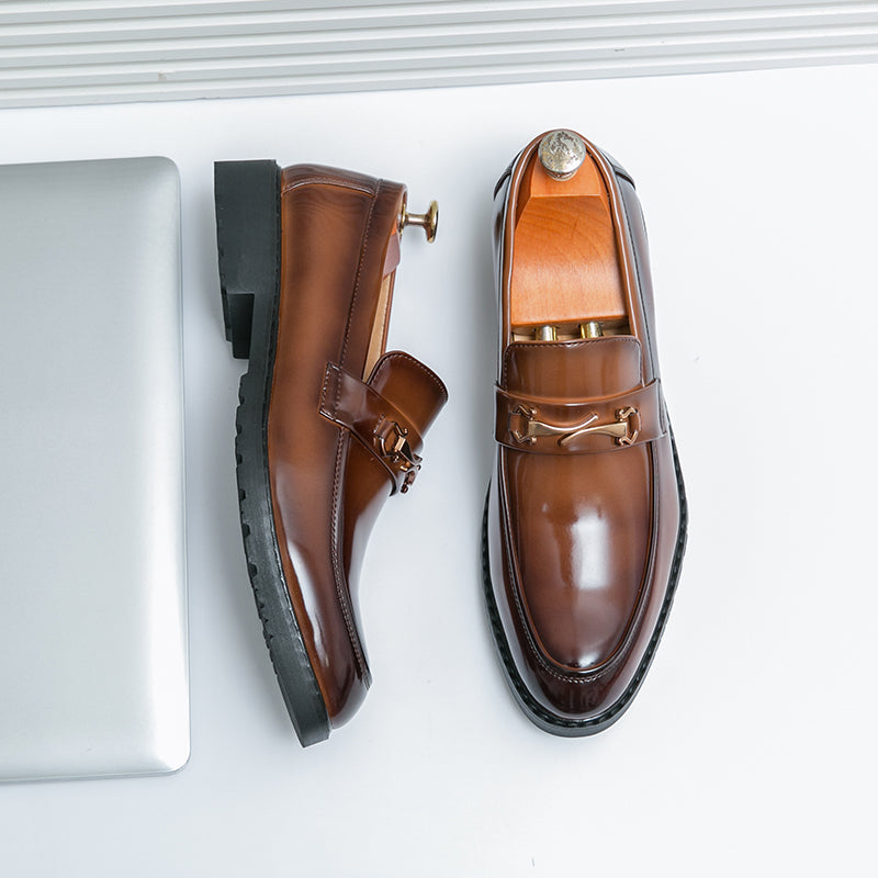 Crestwell Leather Loafers