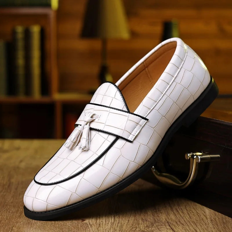 Garnet Leather Shoes