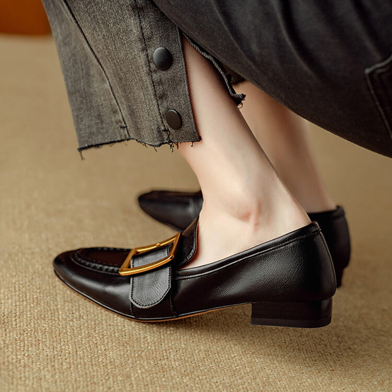 Lara Genuine Leather Loafers