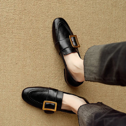 Lara Genuine Leather Loafers