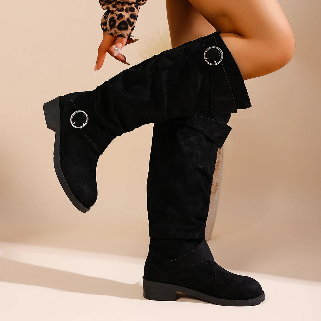 Siena Suede Ring Boot