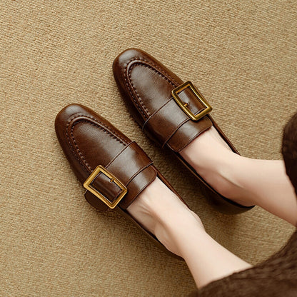 Lara Genuine Leather Loafers