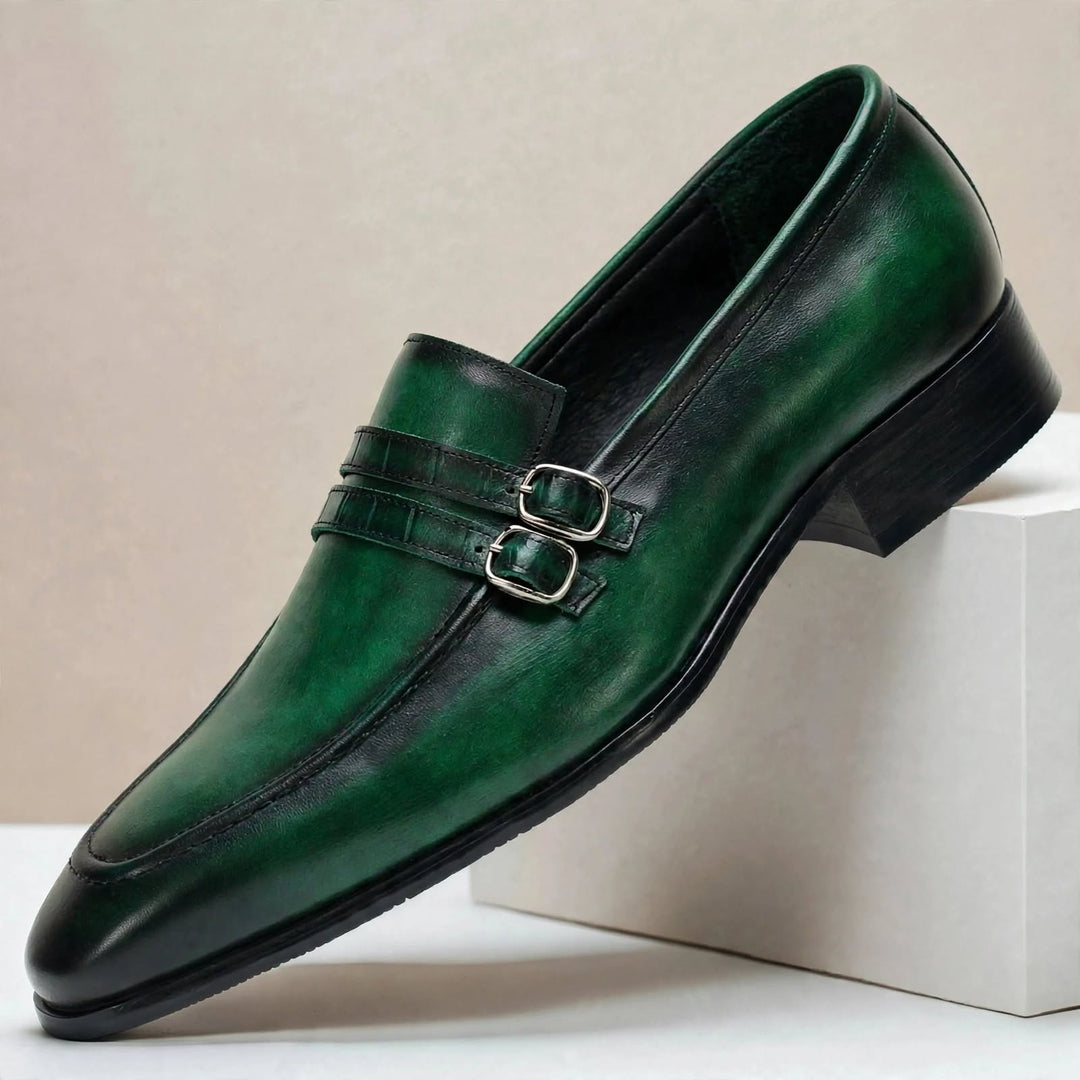 Mavello Cowhide Leather Loafers