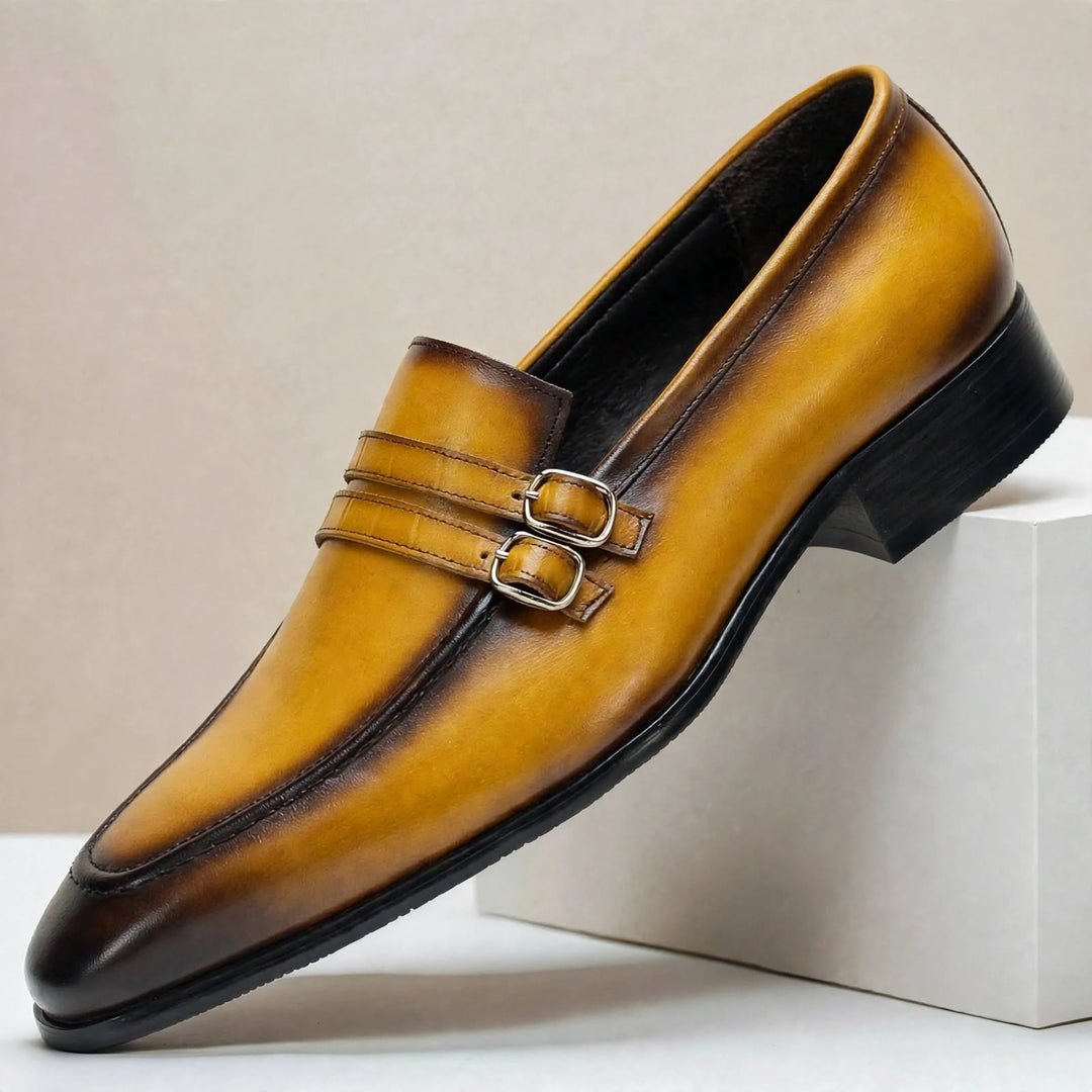 Mavello Cowhide Leather Loafers