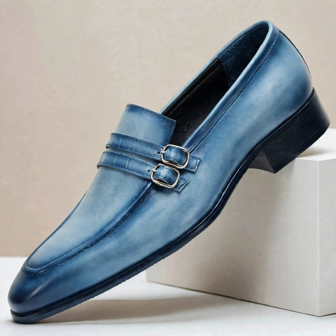 Mavello Cowhide Leather Loafers