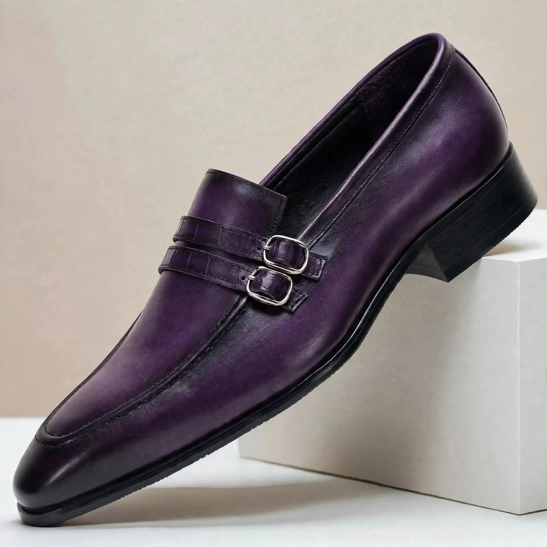 Mavello Cowhide Leather Loafers