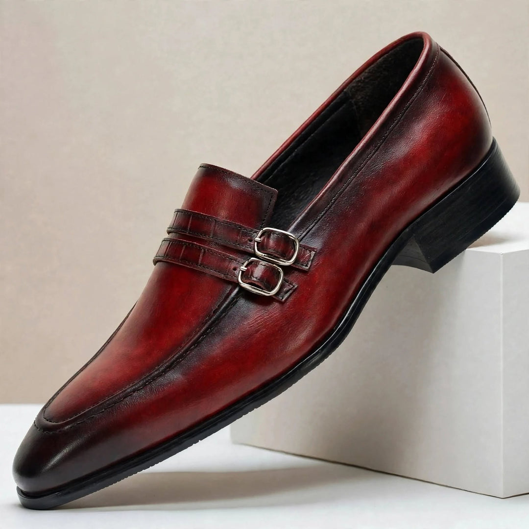 Mavello Cowhide Leather Loafers