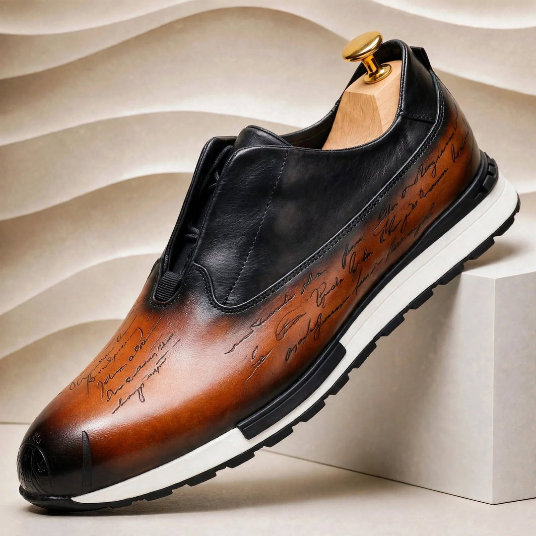 Lucero Cowhide Leather Sneakers